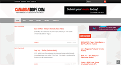 Desktop Screenshot of canadiandope.com